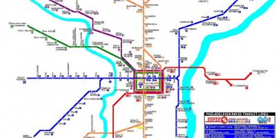 Philadelphia masse transit system map